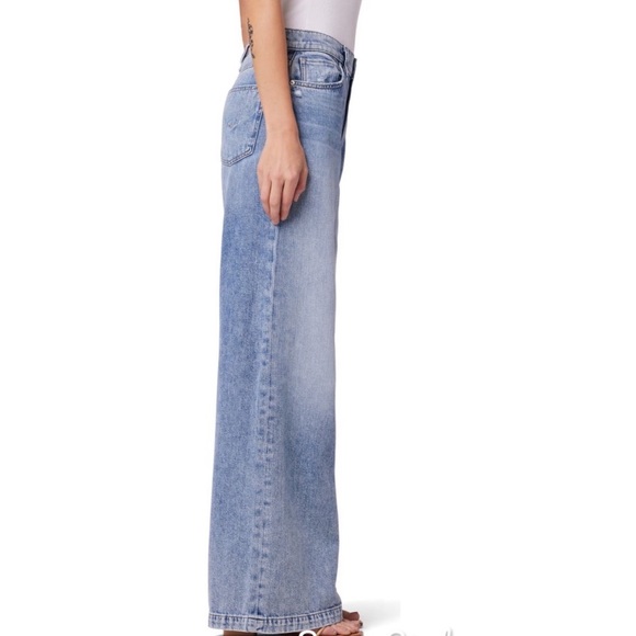 Hudson Jeans Jodie High Waist Wide Leg Jeans - Picture 4 of 12
